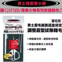 Gatsby GB 修眉組3件套裝連紙盒 (眉梳+修毛剪+眉夾)Face Eyebrow Grooming Kit