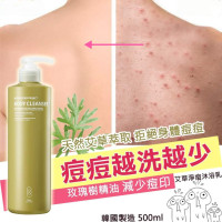 韓國製造 痘印拜拜艾草淨痘沐浴乳 500ml