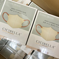 【超值優惠】CICIBELLA 3D三色立體小顏口罩 (1盒30入)