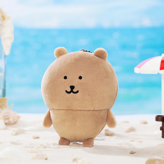 [現貨] NAGANO Joke Bear 夏日系列 曬黑白熊吊飾公仔