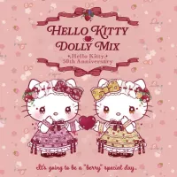 [現貨] 日本限定 Hello Kitty 50週年 Dolly Mix 聯乘系列公仔Set