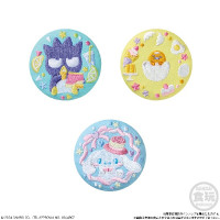 [現貨] 日版 Bandai Sanrio 角色刺繡襟章曲奇 食玩