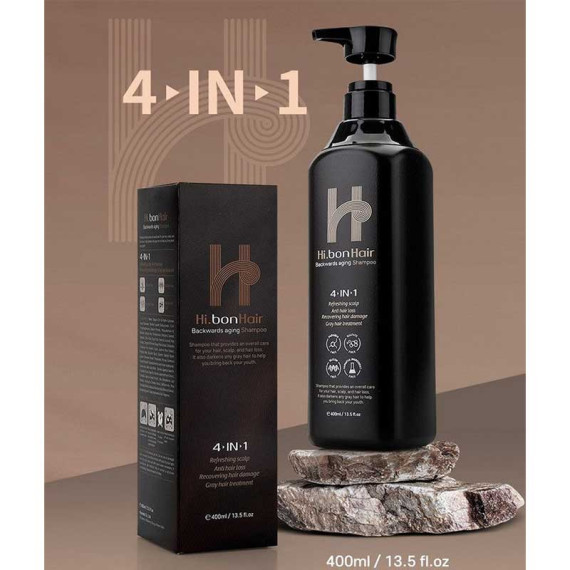 韓國Hi.bonHair 4in1 逆齡啡髮洗頭水 400ml