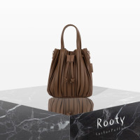 Rooty 皺褶小水桶包