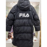 FILA 長款羽絨外套 