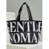 Gentle Woman Canvas Tote Bag 