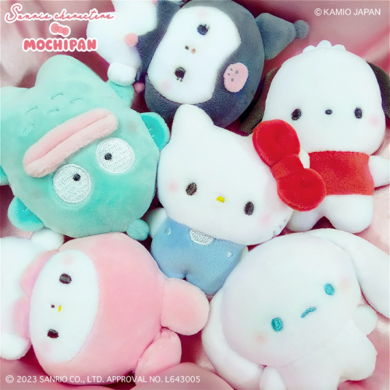 Sanrio x Mochimochi 麻糬鑰匙圈